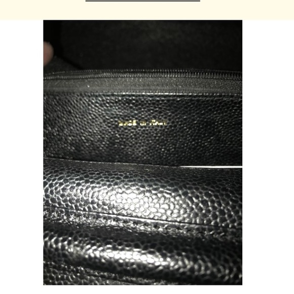 Authentic Chanel Le Boy caviar Wallet On Chain - Picture 5 of 6